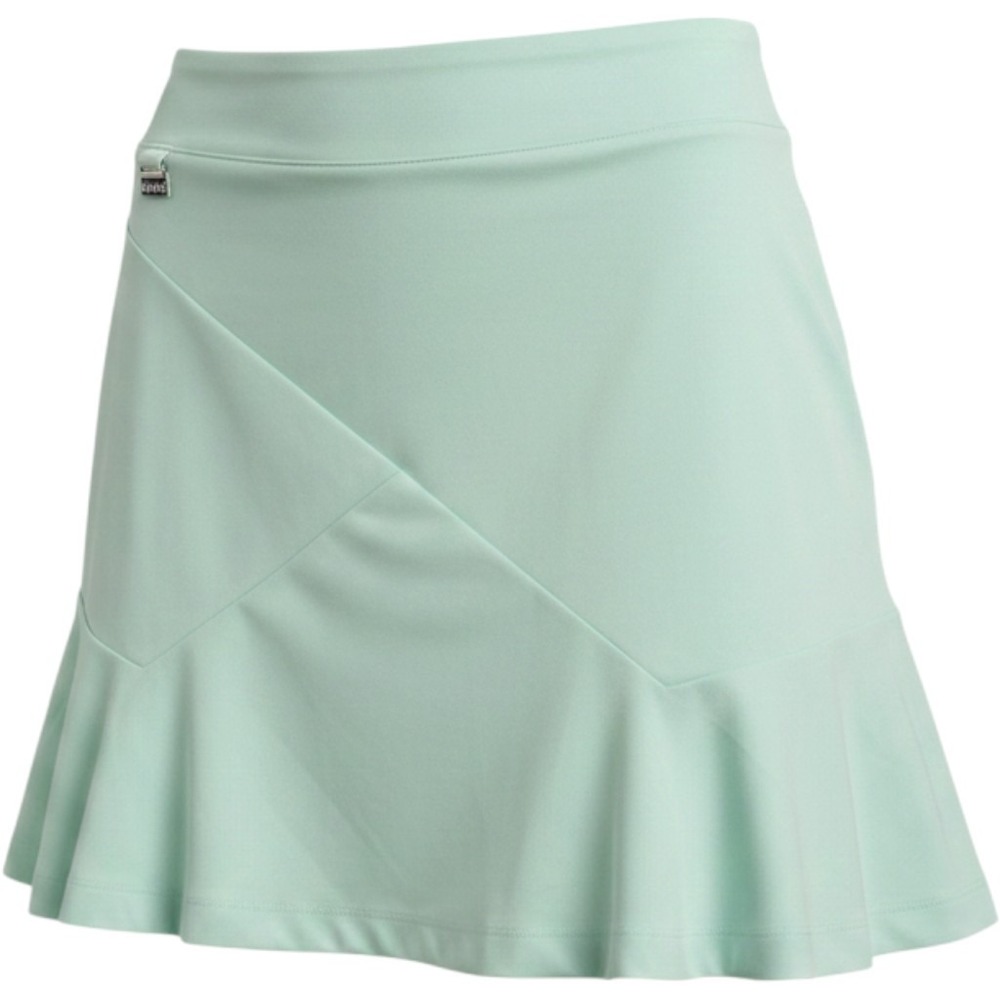 Nancy Lopez Golf Sassy Skort Aqua Blue Green DeLuxe Dri Athletic Skirt L466907 S